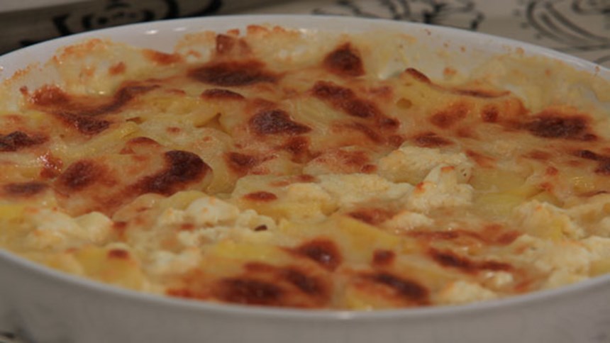 Fırında Patates Gratine