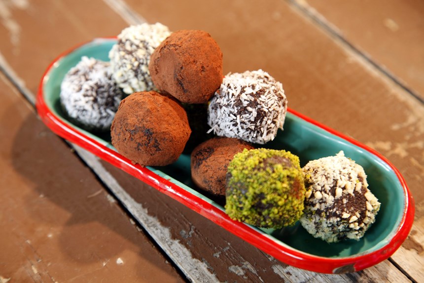 Vegan Çikolatalı Truffle